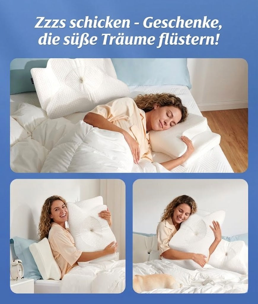CozyConfort® Nackenstützkissen aus Memory-Schaum